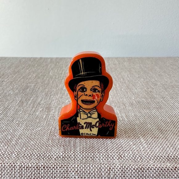 Charlie McCarthy Pencil Sharpener Vintage - Picture 1 of 6